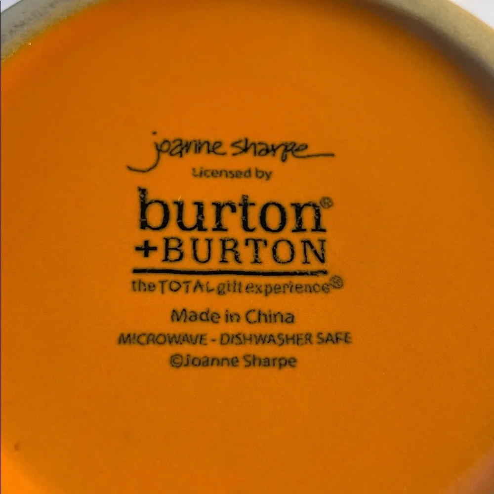 Burton Grandma/Grandpa  Superpower Mugs - Teal and Mustard - Picture 4 of 6